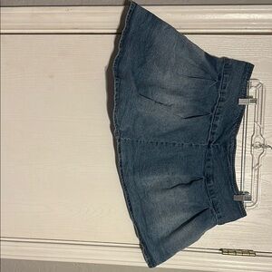 Denim Mini Skirt